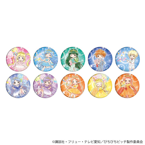 『マーメイドメロディーぴちぴちピッチ』ホログラム缶バッジ(65mm) 01/お祝いver. ブラインド(全10種)(グラフアートイラスト)