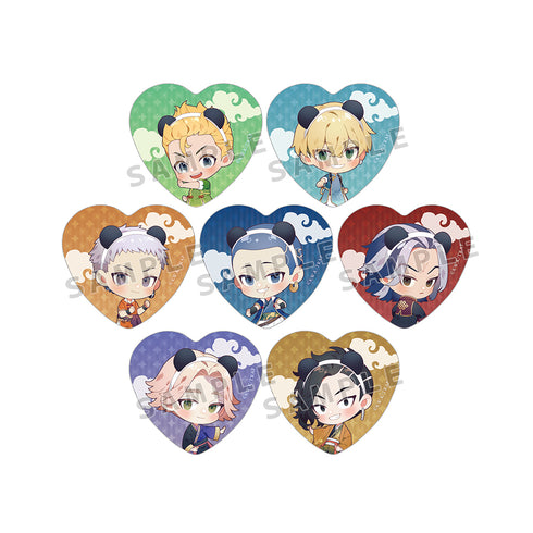 『東京リベンジャーズ』ハート缶バッジ(パンダ耳チャイナ/A)BOX