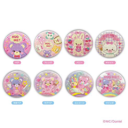 『Domiel HUG ME!』キラキラ缶バッジ キャット