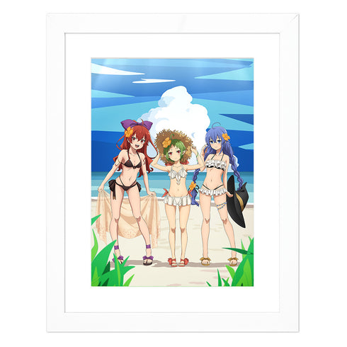 『無職転生Ⅱ ~異世界行ったら本気だす~』描き下ろしキャラファイングラフ (水着) A4