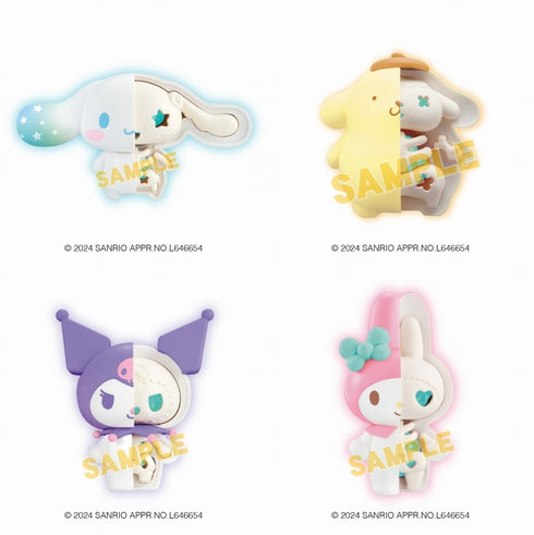 『サンリオキャラクターズ ポップミントMix』解体パズルFANTASY 4個入りBOX