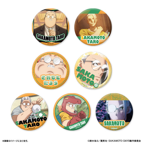 『SAKAMOTO DAYS』SAKAMOTO DAYS だけ缶 坂本太郎だけトレーディング缶バッジ 【全7種】(BOX)