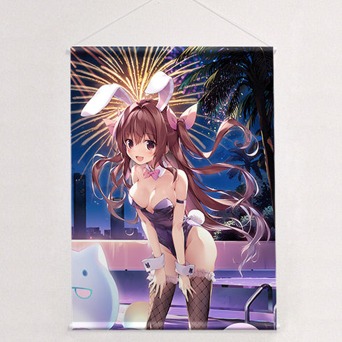 『karory先生』描き下ろしB2タペストリー(蒼海舞香/ナイトプール)Wスエード