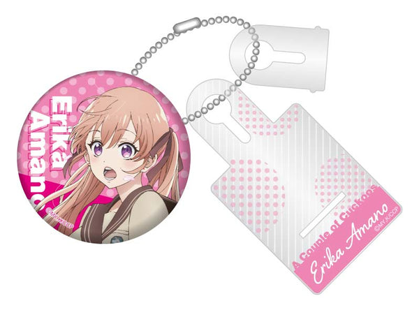 『カッコウの許嫁』缶バッジイーゼルキーホルダー 天野エリカ