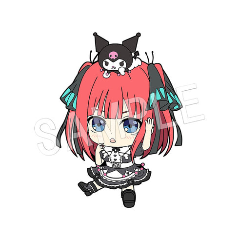 『五等分の花嫁∬×サンリオキャラクターズ』ぺたん娘トレーディングラバーストラップ BOX