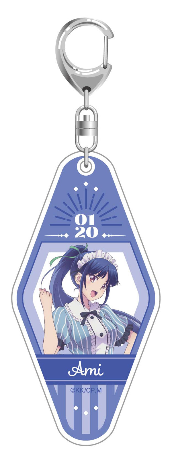 『女神のカフェテラス』モーテルアクリルキーホルダー鶴河秋水