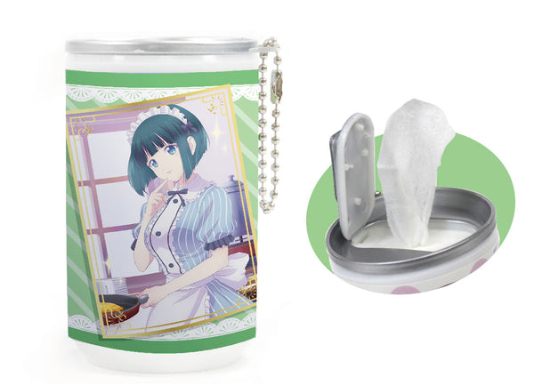 『女神のカフェテラス』ウェットティッシュ缶 小野白菊