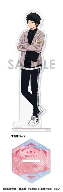 『ワールドトリガー』アクリルスタンド -ENJOY HOLIDAY!- 12.隠岐孝二