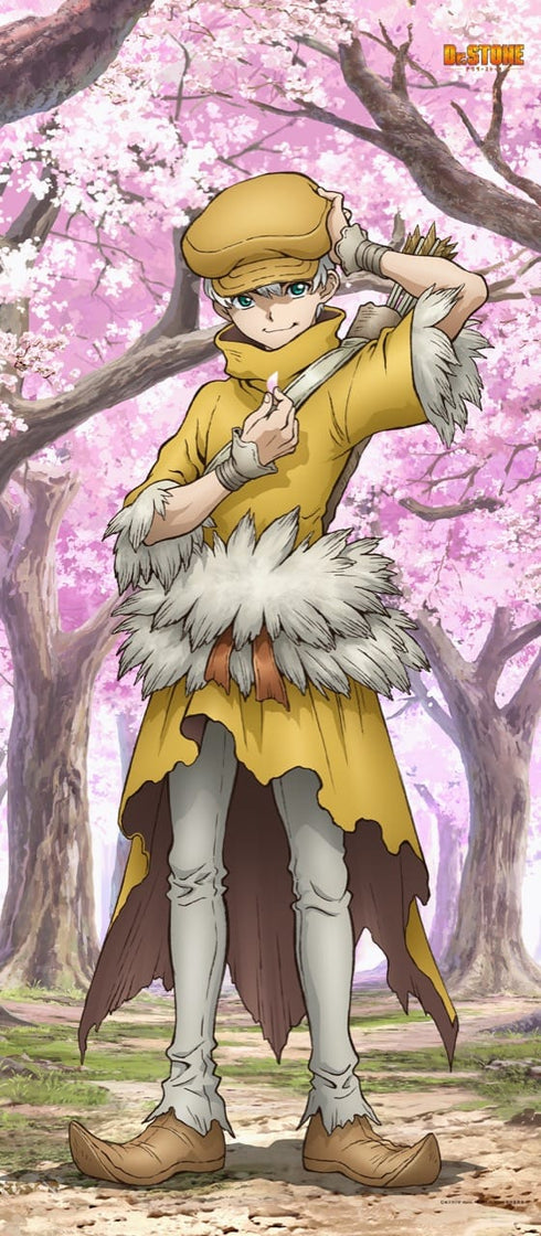 『Dr.STONE』【描き下ろし】BIGタペストリー 西園寺羽京(桜)