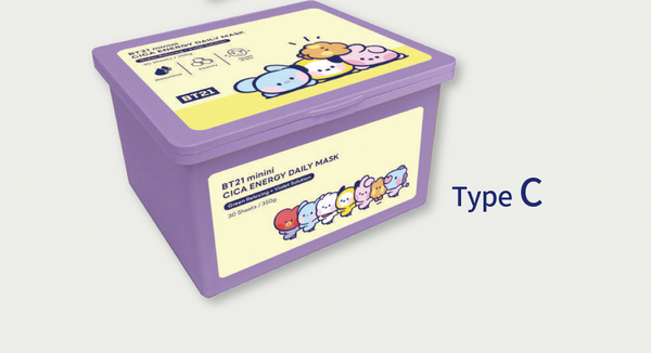 『BT21』minini シカ·エナジーデイリーマスク C