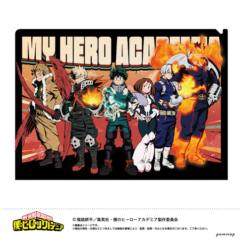 「僕のヒーローアカデミア」(ヒロアカ)描き下ろし クリアファイル(A)