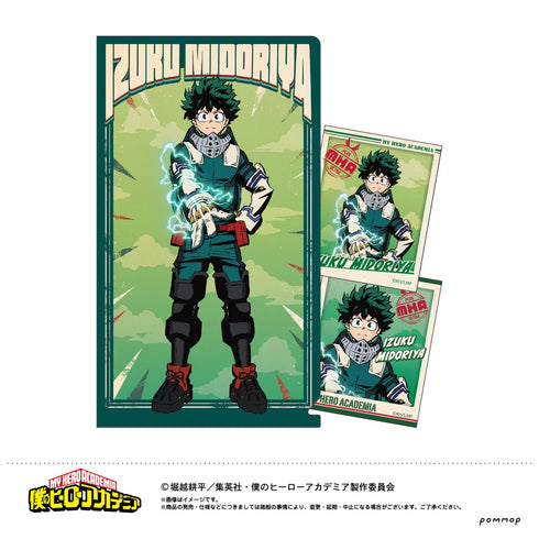 「僕のヒーローアカデミア」(ヒロアカ)描き下ろし チケットクリアファイルコレクション BOX