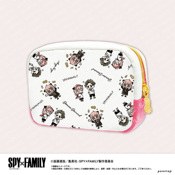 『SPY×FAMILY』ゆるスタmini ポーチ(C ピンク)