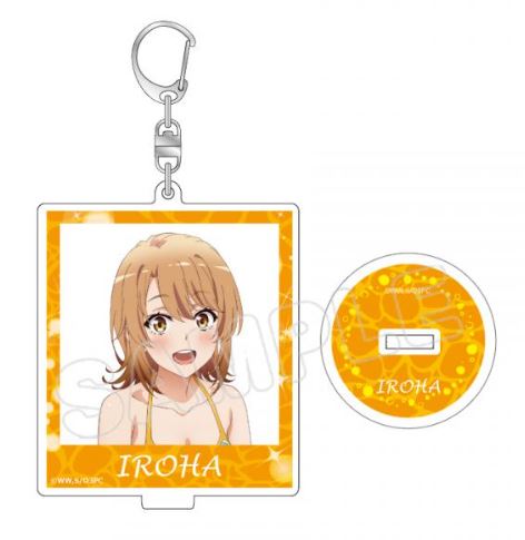 『やはり俺の青春ラブコメはまちがっている。完』スタンド付きアクリルキーホルダー / ナイトプール いろは