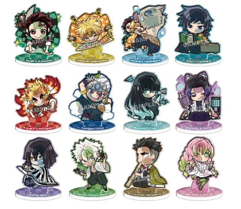 『鬼滅の刃』ぴた!でふぉめ 趣味に没頭 トレーディングアクリルスタンド BOX