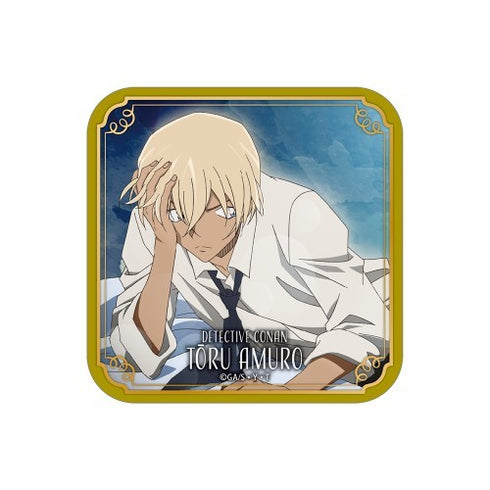 『名探偵コナン』ビジュアルアート缶バッジ 怪盗キッド & 安室透