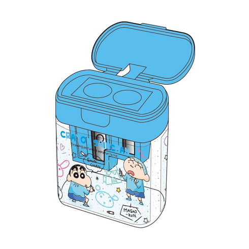 『クレヨンしんちゃん』ツインシャープナー らくがき/ともだち