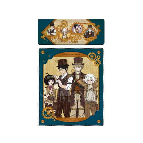 『ワールドトリガー』メガネケース&クロスセット 玉狛第2 (メンバー)(スチームパンク)