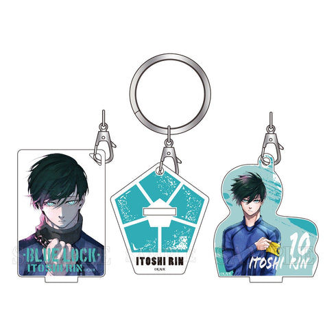『ブルーロック』3チャームキーホルダー(糸師凛)