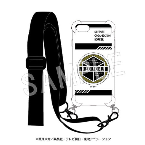 『ワールドトリガー』ネックストラップ付スマホケース