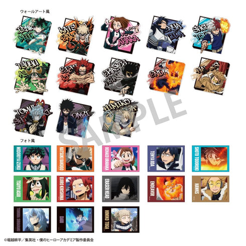 『僕のヒーローアカデミア』トレーディングステッカー BOX