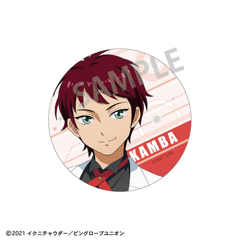 『Wheel of Ping Pong Drum』 Trading Can Badge BOX