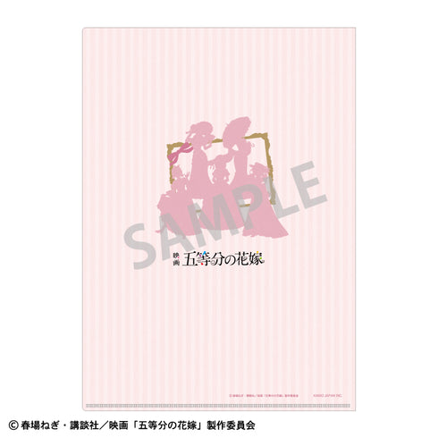 『五等分の花嫁』A4シングルクリアファイル 集合 アールヌーヴォー