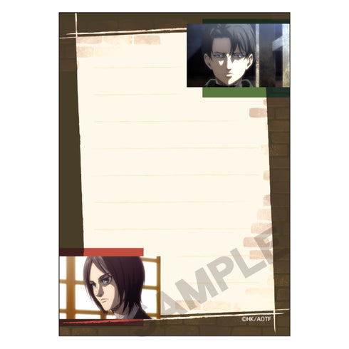 『進撃の巨人 』エレン&リヴァイ パタパタメモ