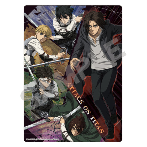 『進撃の巨人』下敷き ブラック