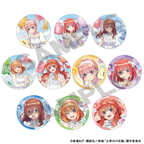 『五等分の花嫁』トレーディング缶バッジ/バルーン BOX