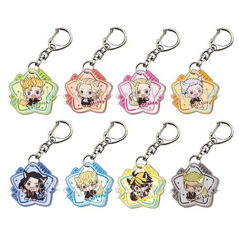 Tokyo Revengers Animal Series Trading Metal Keyholder BOX
