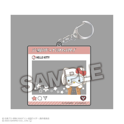 『シン・仮面ライダー×サンリオキャラクターズ』トレーディングSNS風アクリルキーホルダー (全10種) BOX