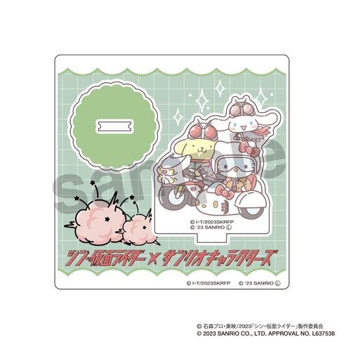 『シン・仮面ライダー×サンリオキャラクターズ』トレーディングアクリルスタンド (全10種) BOX