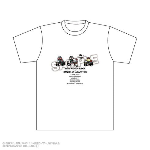 『シン・仮面ライダー×サンリオキャラクターズ』Tシャツ