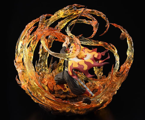 Demon Slayer: Kimetsu no Yaiba Scale Figure: Kyojuro Rengoku DX Ver. PVC Painted Complete Figure