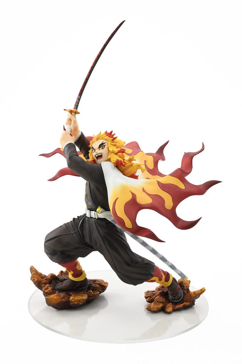 Demon Slayer: Kimetsu no Yaiba Scale Figure: Kyojuro Rengoku PVC Painted Complete Figure