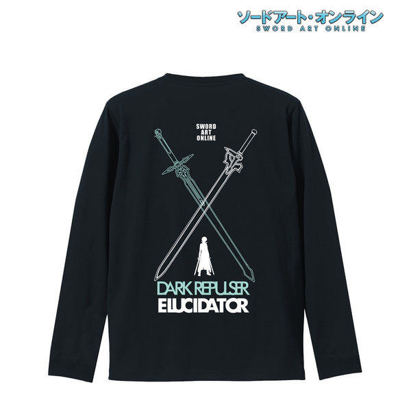 『ソードアート・オンライン』キリト ラインアート ロングTシャツ