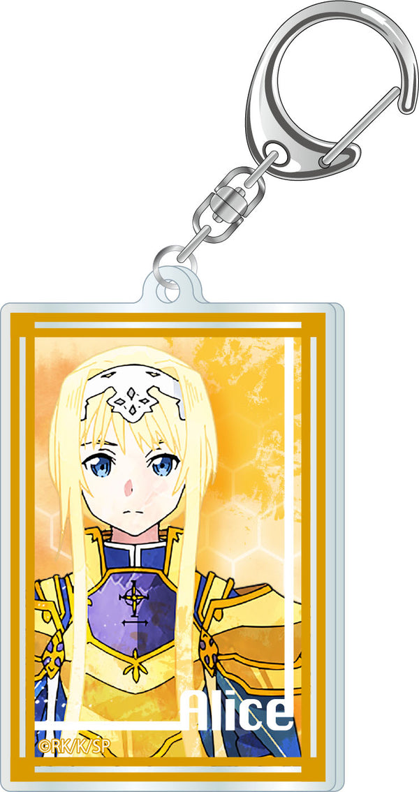 『 ソードアート・オンライン』ウェットカラーシリーズ アクリルキーホルダー アリス UW ver.