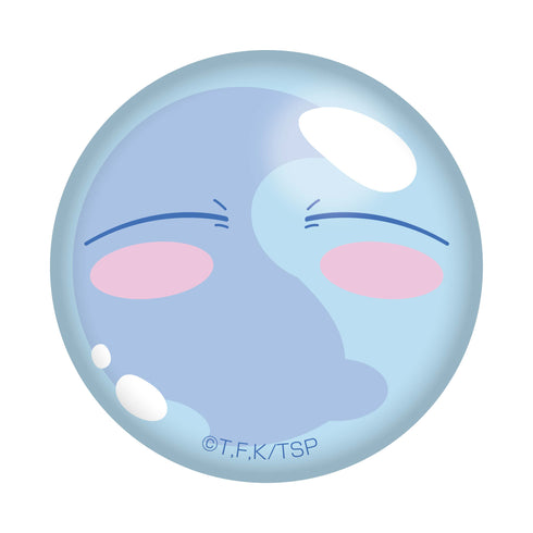 『転生したらスライムだった件』リムル ぷにぷに缶バッジ C くつろぎ