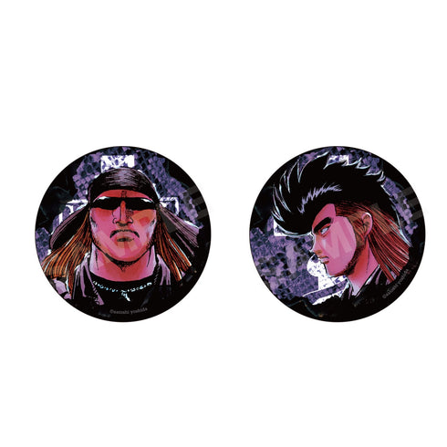 『荒くれKNIGHT』メタリック缶バッジ 01 第1弾 (全5種) BOX