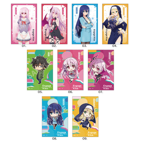 『Engage Kiss』 Satin Sticker 01 First Series (9 Varieties Total) BOX