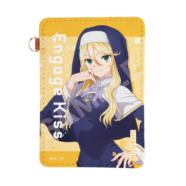 『Engage Kiss』 Leather Pass Case 04 Sharon