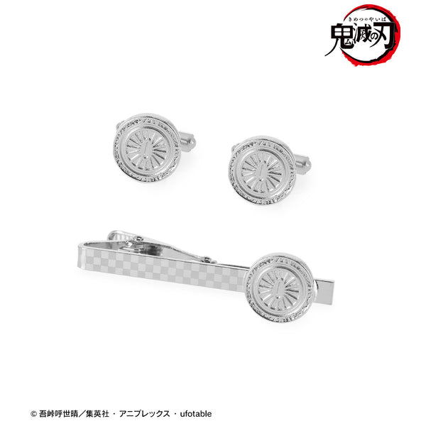 『鬼滅の刃』竈門炭治郎 ネクタイピン&カフスボタンセット