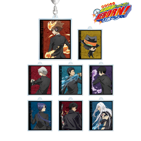 『家庭教師ヒットマンREBORN!』描き下ろしイラスト 戦う背中ver. トレーディングアクリルキーホルダー BOX