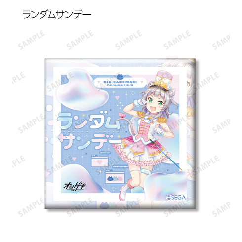 『オンゲキ bright MEMORY』トレーディング オンゲキ スクエア缶バッジ vol.2(全17種) BOX