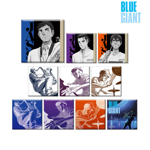 『BLUE GIANT』トレーディングスクエア缶バッジ(全10種) BOX