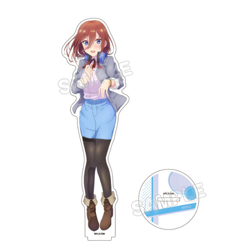 The Quintessential Quintuplets Movie: Original Acrylic Figure M (Casual Wear) - Nakano Miku