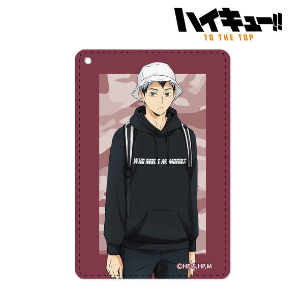 "Haikyuu!! TO THE TOP" Original Illustration by Shinsuke Kita Leisure Ver. 1 Pocket Pass Case