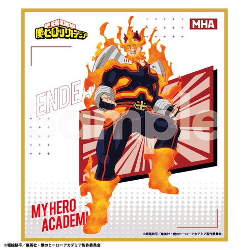 『僕のヒーローアカデミア』トレーディングミニ色紙6期アクション版権② BOX