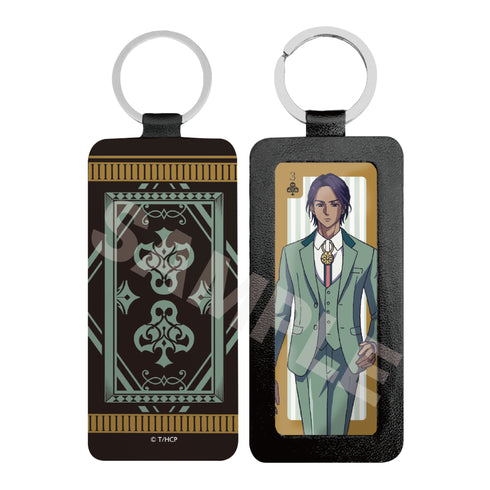 『HIGH CARD』レザーキーホルダー 05 ヴィジャイ・クマール・シン